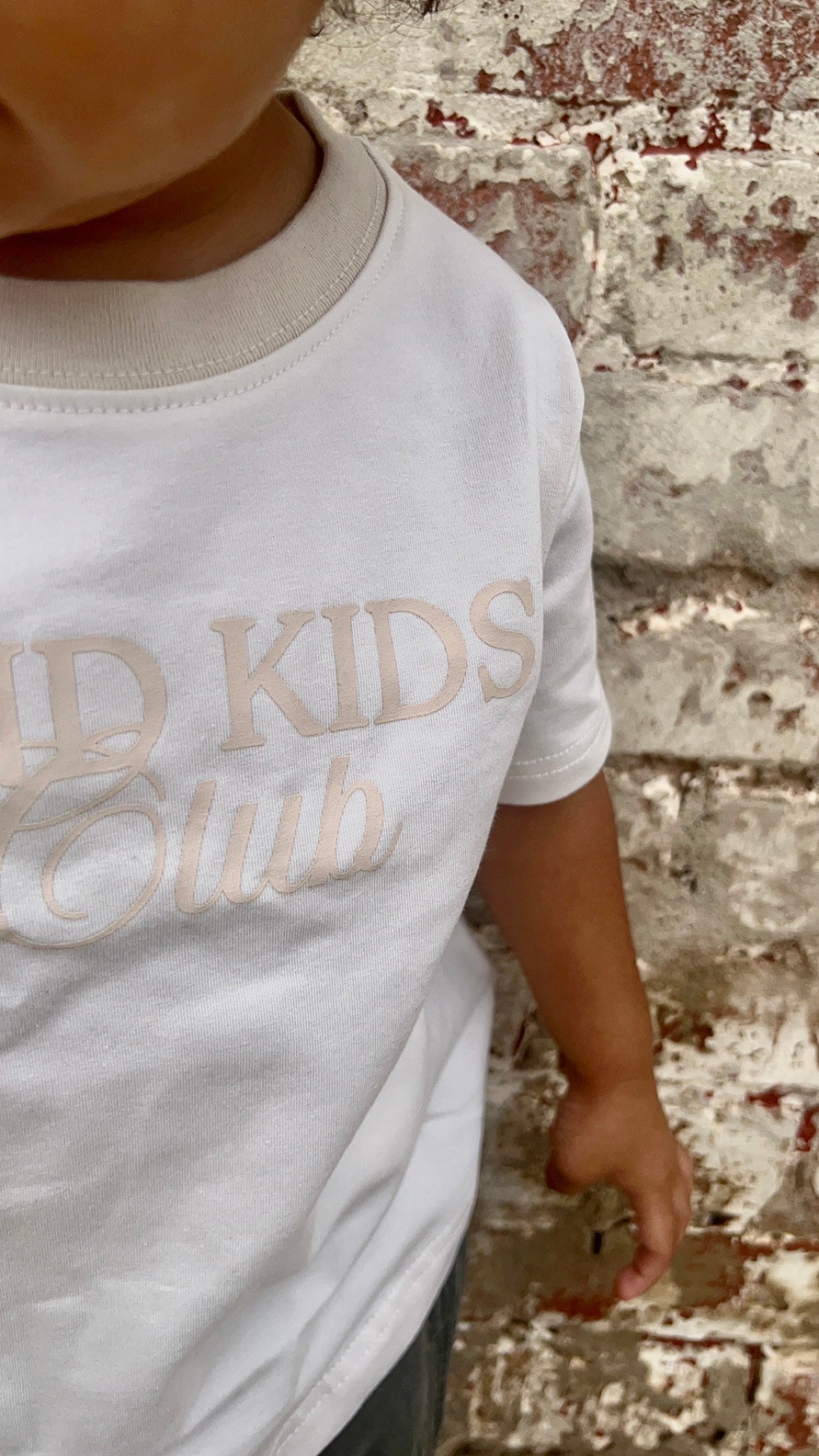 Kind kids club tee