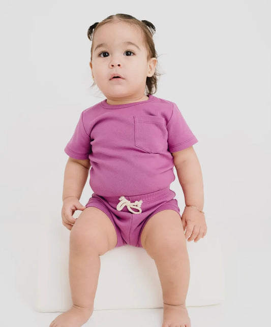 Violet shortie set