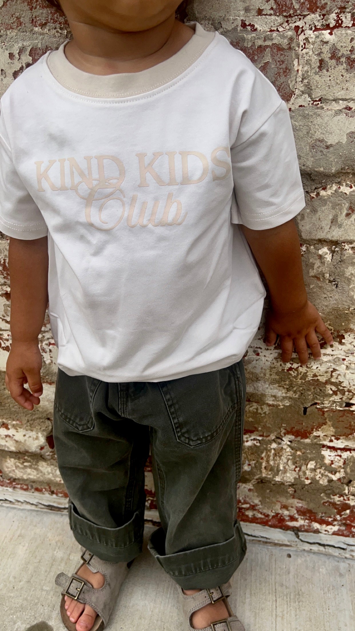 Kind kids club tee